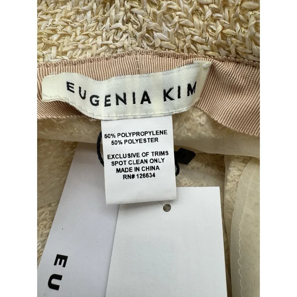 EUGENIA KIM Jordana packable women's sun hat bucket hat - Natural